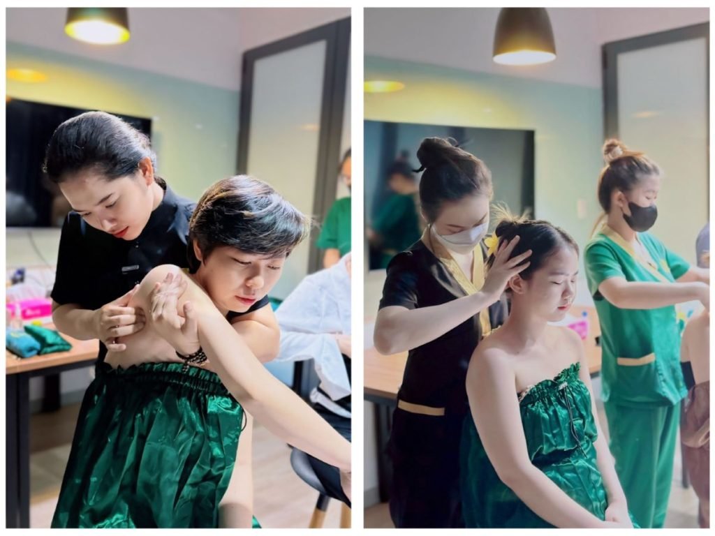 Hi Spa massage tại văn phòng công ty